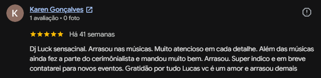 Depoimento Carolina