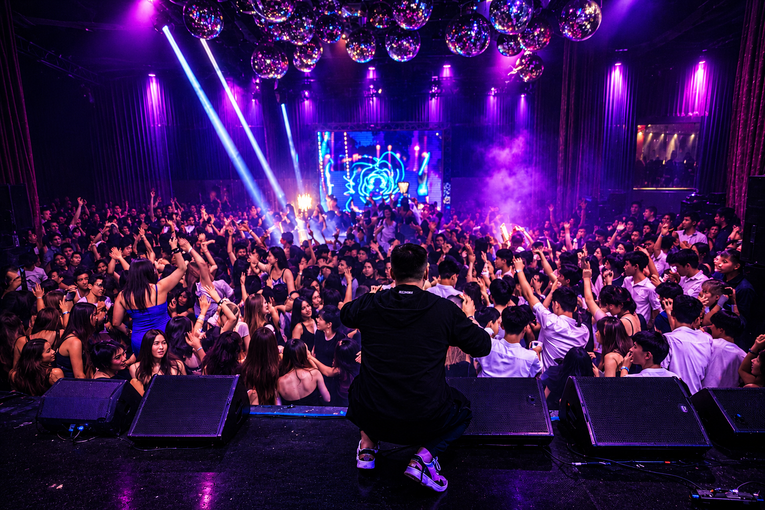 DJ Luck em festa de 15 anos